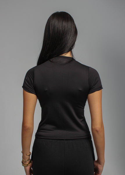 Short Sleeve Contour Top