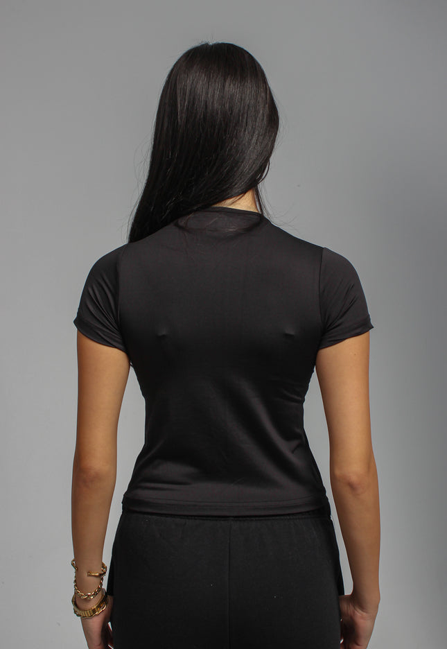 Short Sleeve Contour Top