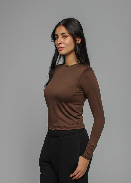Long Sleeve Contour Top