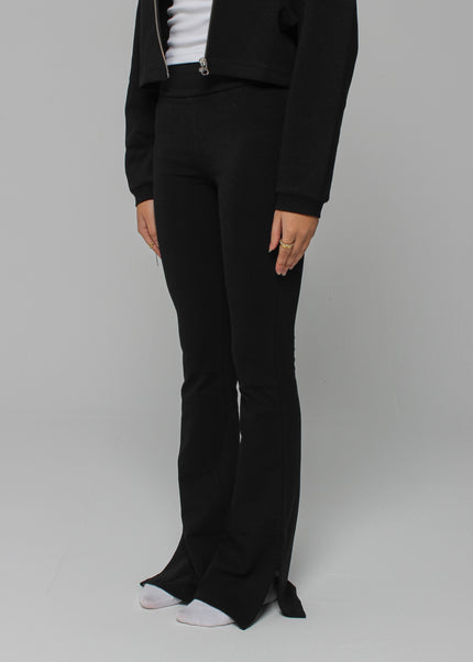 Flared Slit Pants