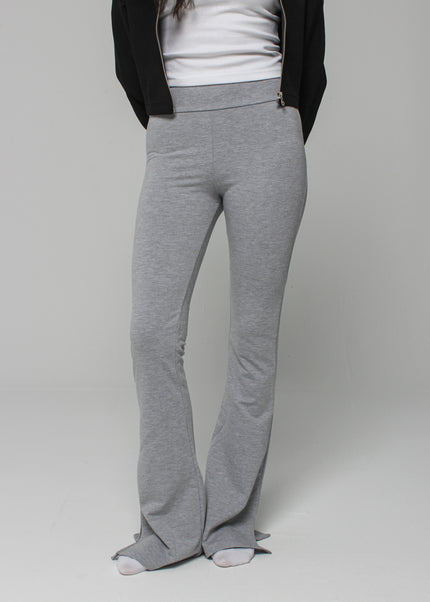 Flared Slit Pants