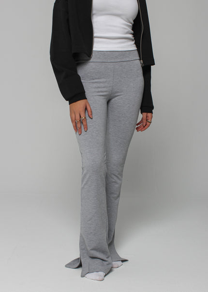 Flared Slit Pants