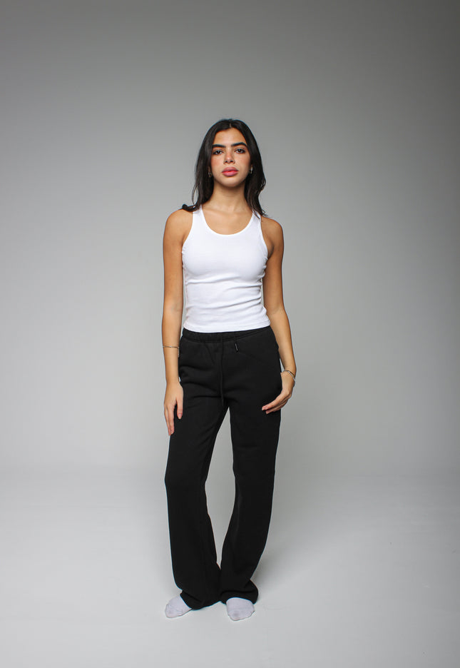 Ribbed Thick Strap Basic Top