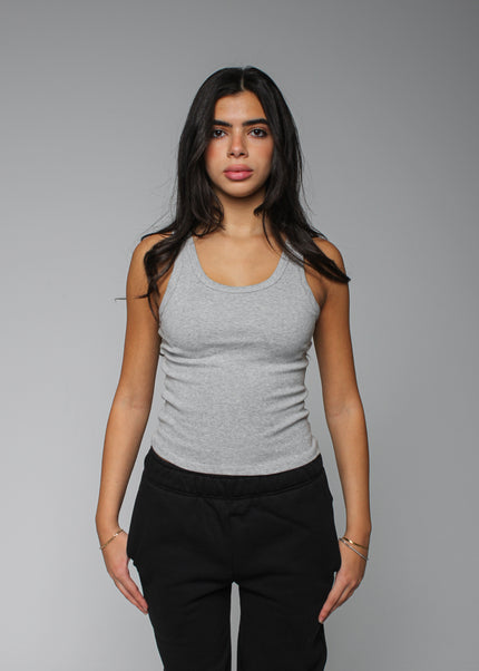 Ribbed Thick Strap Basic Top