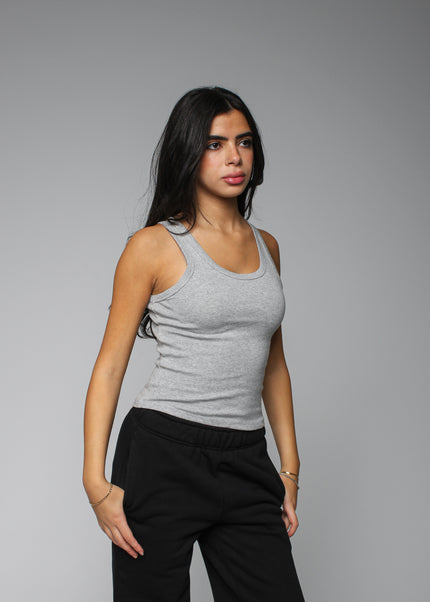 Ribbed Thick Strap Basic Top