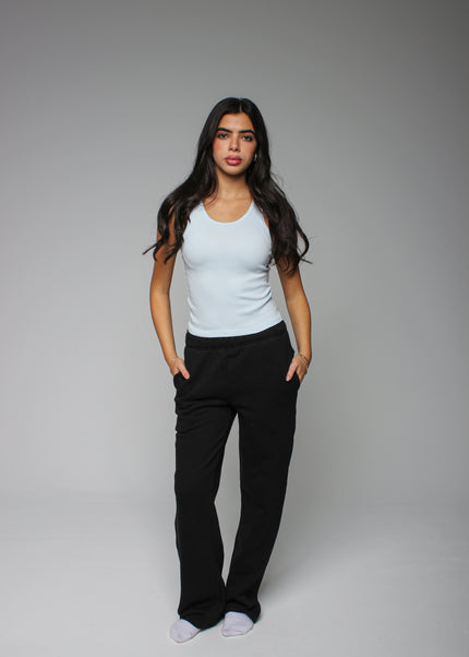 Ribbed Thick Strap Basic Top