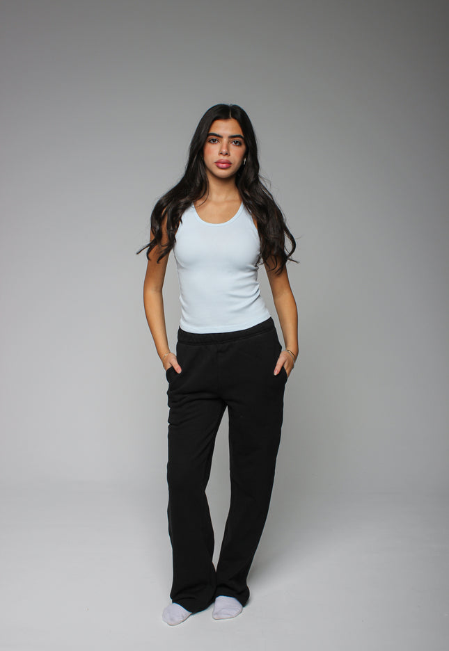 Ribbed Thick Strap Basic Top