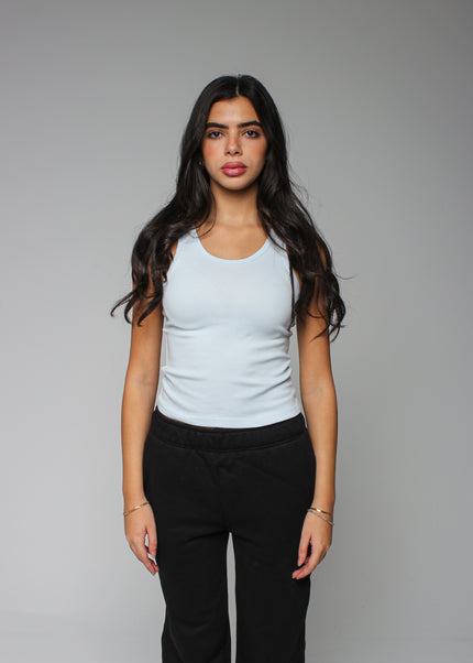 Ribbed Thick Strap Basic Top