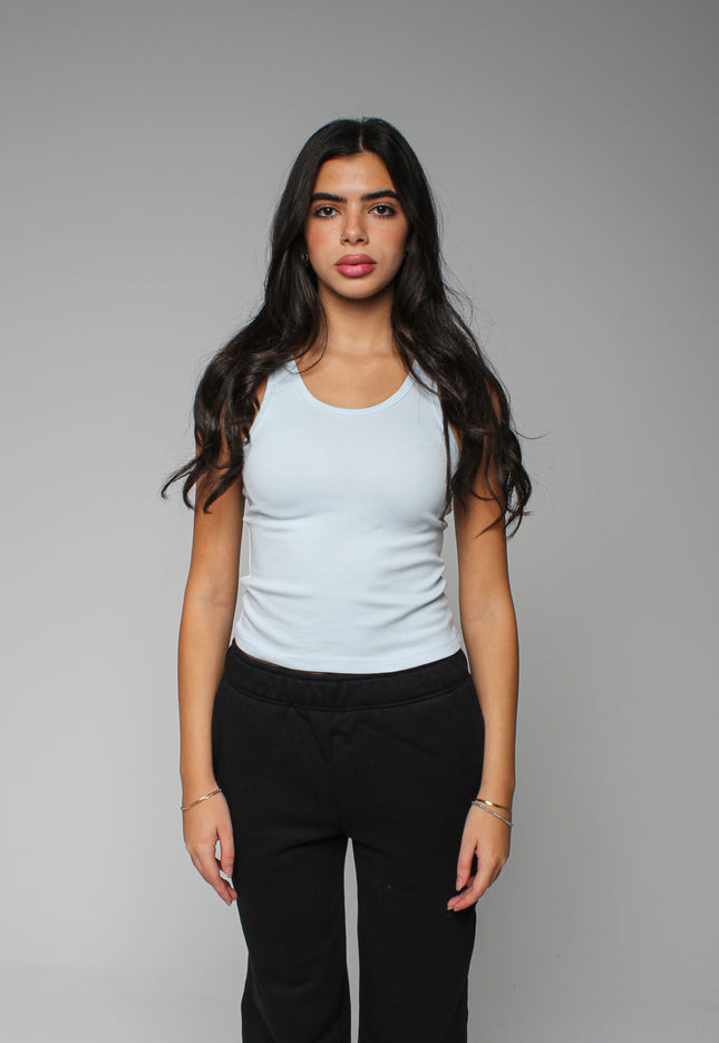 Ribbed Thick Strap Basic Top