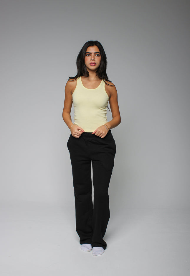 Ribbed Thick Strap Basic Top