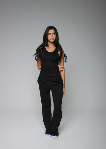 Ribbed Thick Strap Basic Top