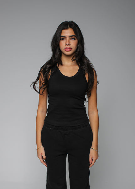 Ribbed Thick Strap Basic Top