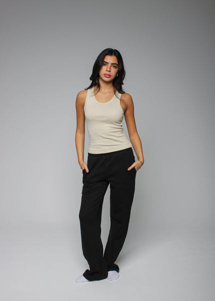 Ribbed Thick Strap Basic Top
