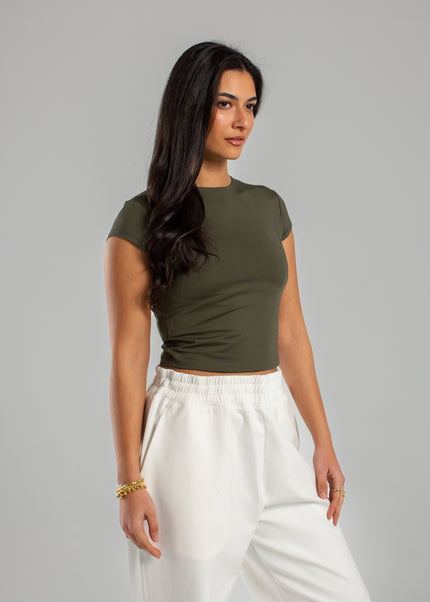 Double Layer Half Sleeve ComfortFlex™ Top