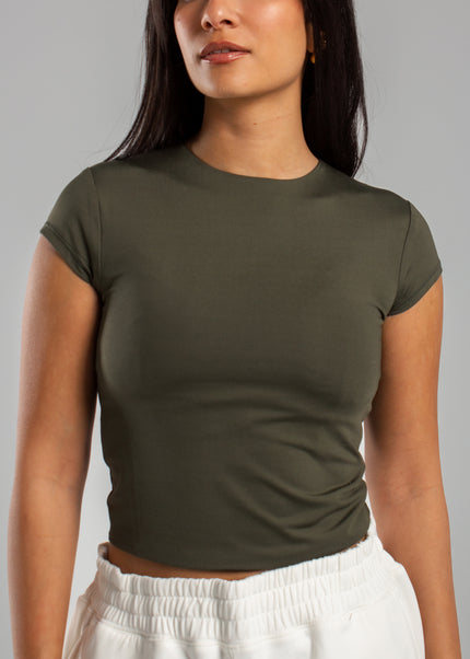 Double Layer Half Sleeve ComfortFlex™ Top
