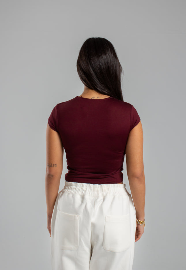 Double Layer Half Sleeve ComfortFlex™ Top