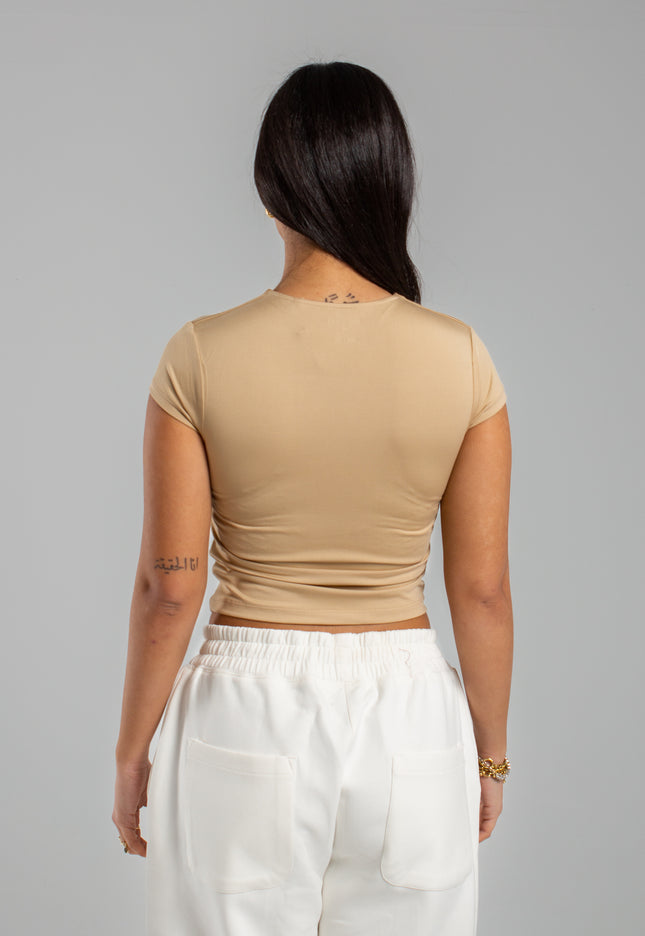 Double Layer Half Sleeve ComfortFlex™ Top
