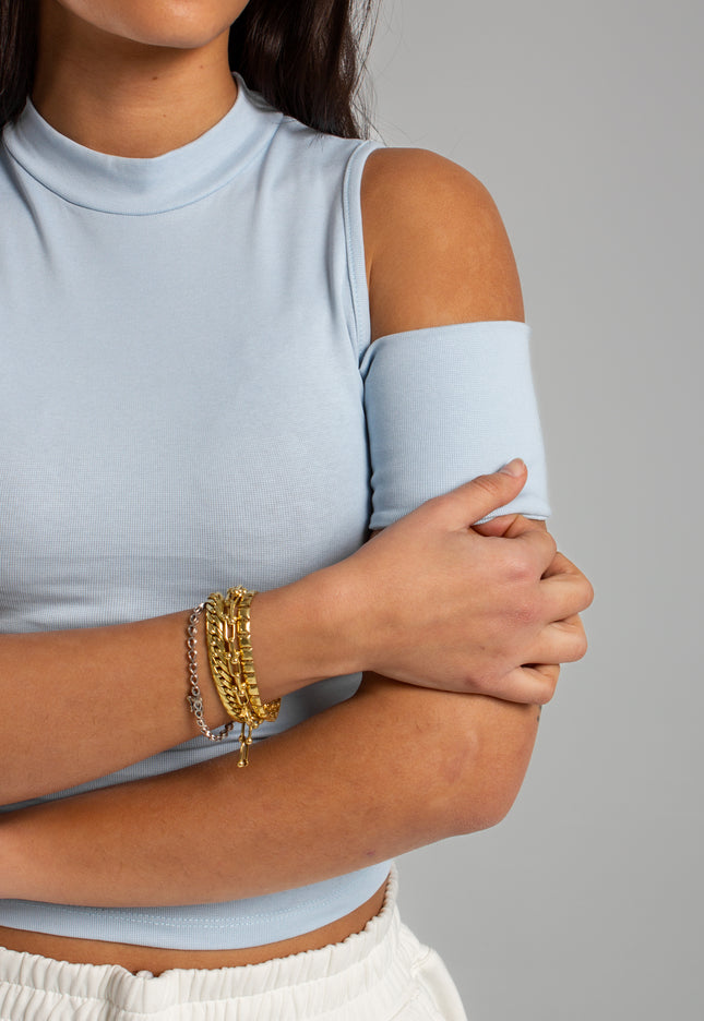 Off Shoulder Neck Top