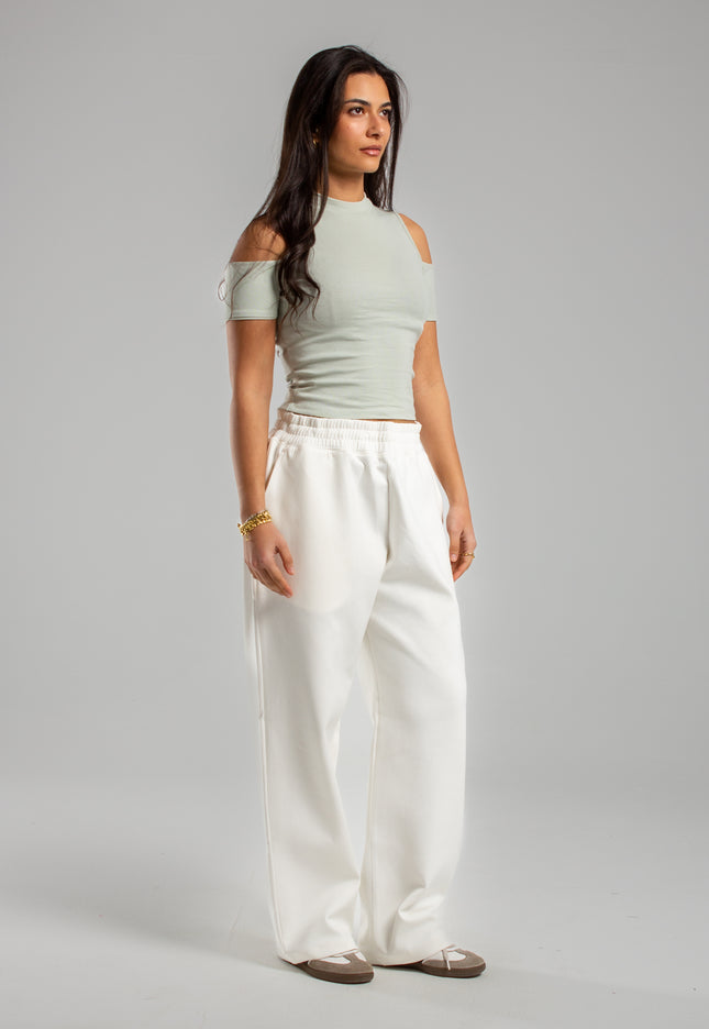 Off Shoulder Neck Top