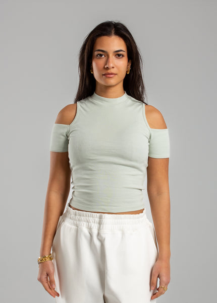 Off Shoulder Neck Top