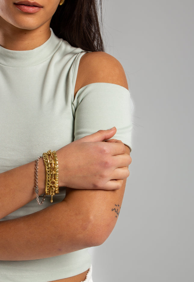 Off Shoulder Neck Top