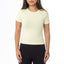 Ribbed Fitted Half Sleeve Top
