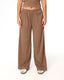 Wide Leg Textured Pants