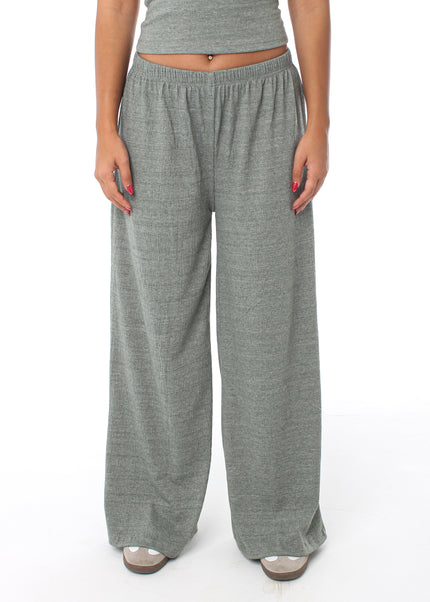 Wide Leg Textured Pants