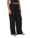 Wide Leg Textured Pants