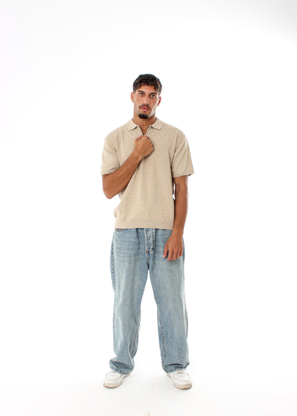 تيشيرت بولو ربع  سوستة 