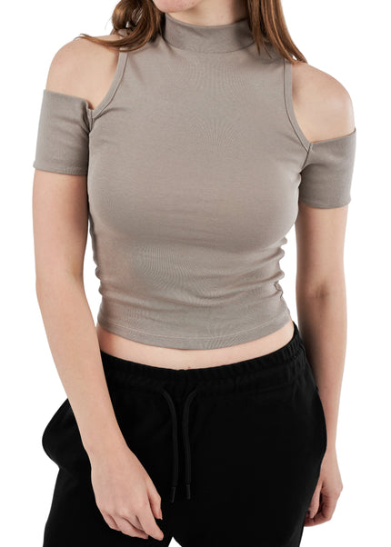 Off Shoulder Neck Top
