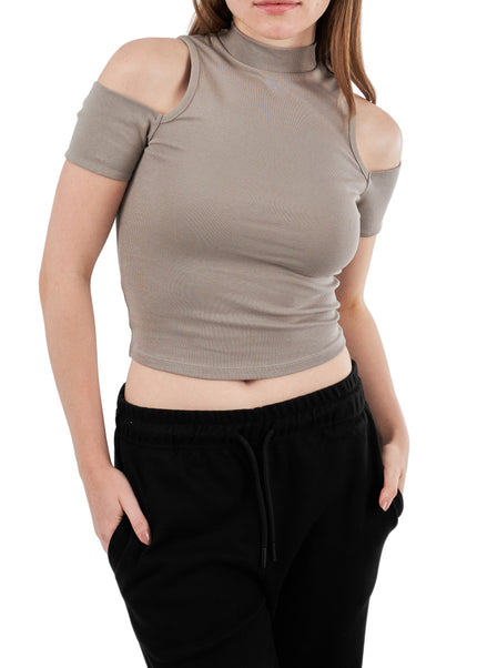 Off Shoulder Neck Top