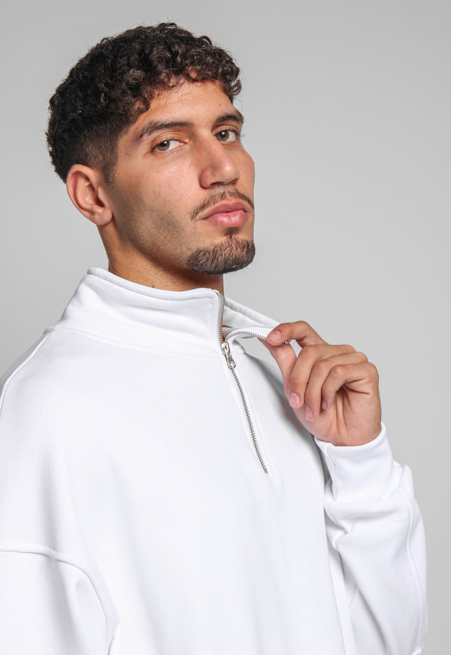 Oversized Zipper Neck Milton™ Sweater