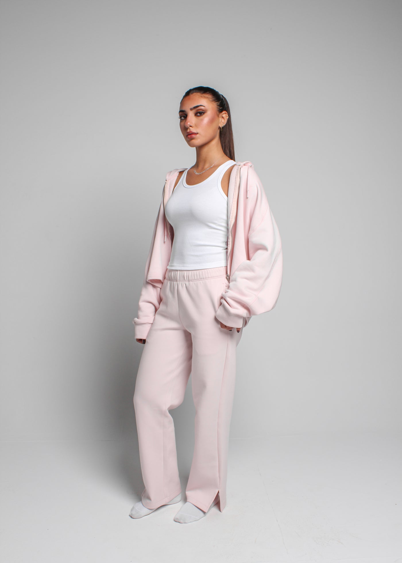 Straight Scuba™ Pants with Slit – The Basic Look