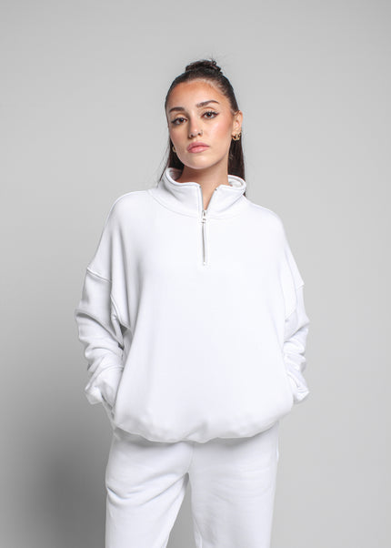 Oversized Zipper Neck Milton™ Sweater