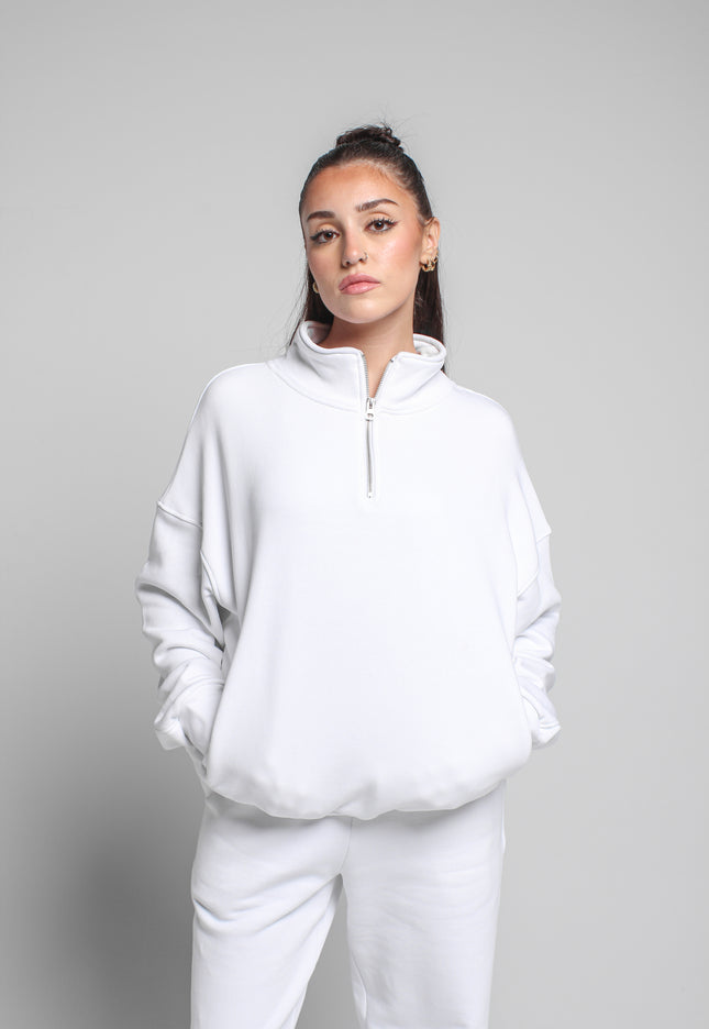 Oversized Zipper Neck Milton™ Sweater