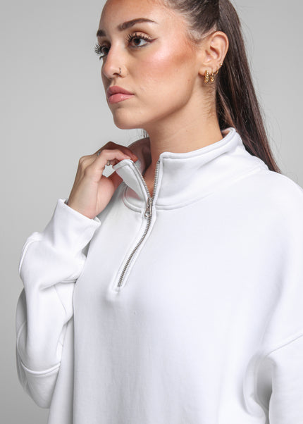 Oversized Zipper Neck Milton™ Sweater