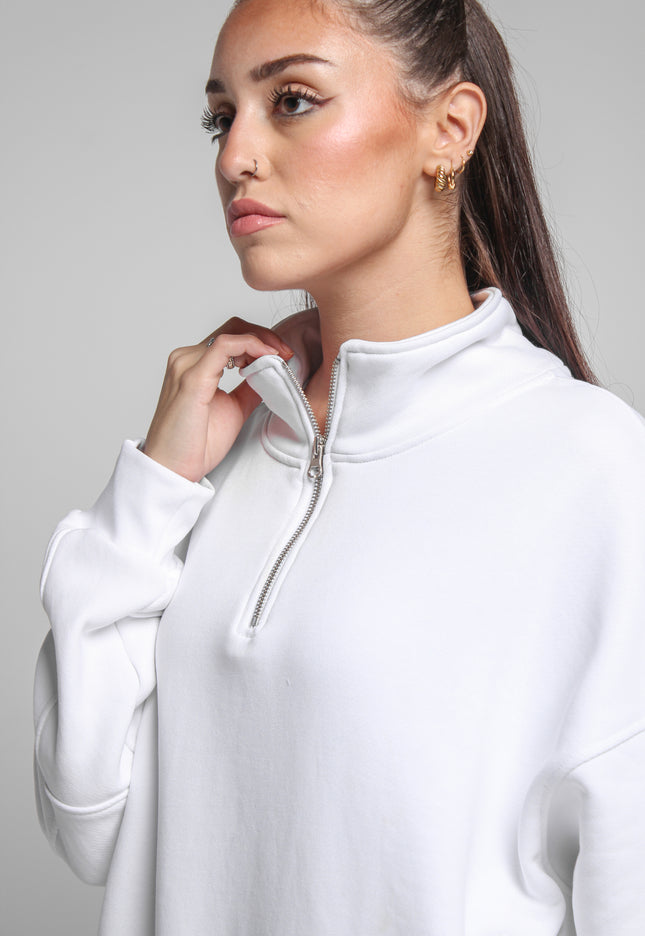Oversized Zipper Neck Milton™ Sweater