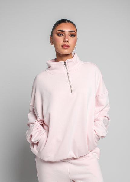 Oversized Zipper Neck Milton™ Sweater
