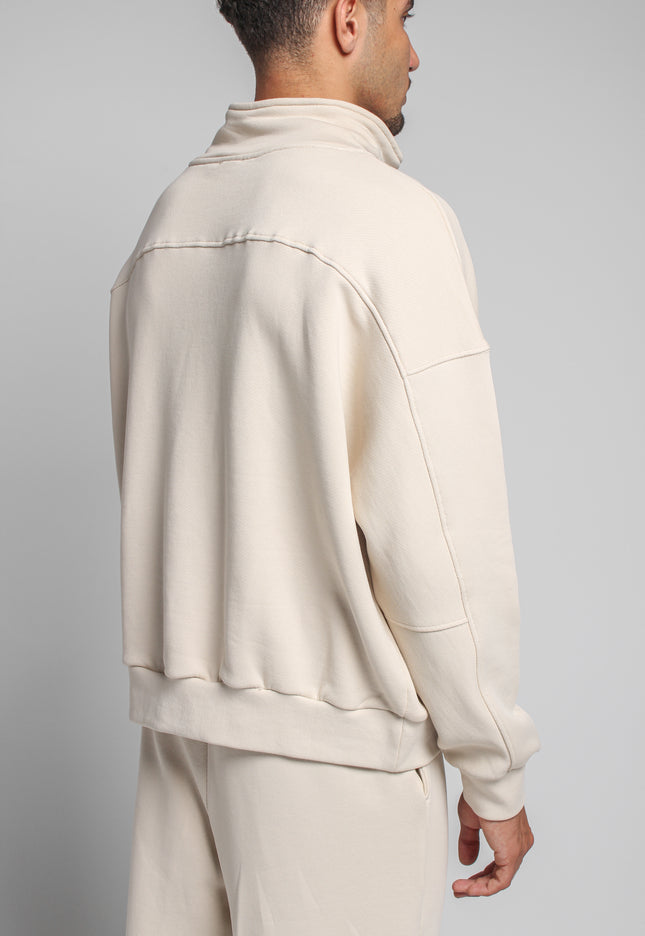 Oversized Zipper Neck Milton™ Sweater