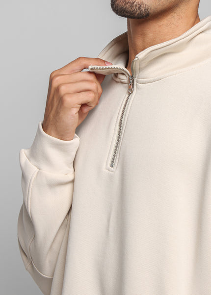 Oversized Zipper Neck Milton™ Sweater