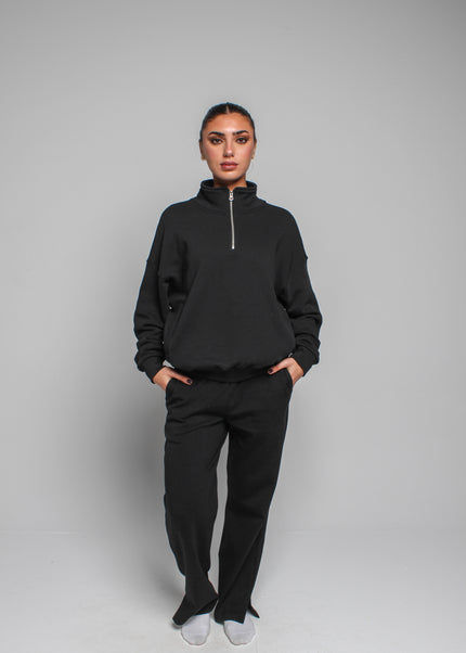 Oversized Zipper Neck Milton™ Sweater
