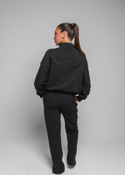 Oversized Zipper Neck Milton™ Sweater