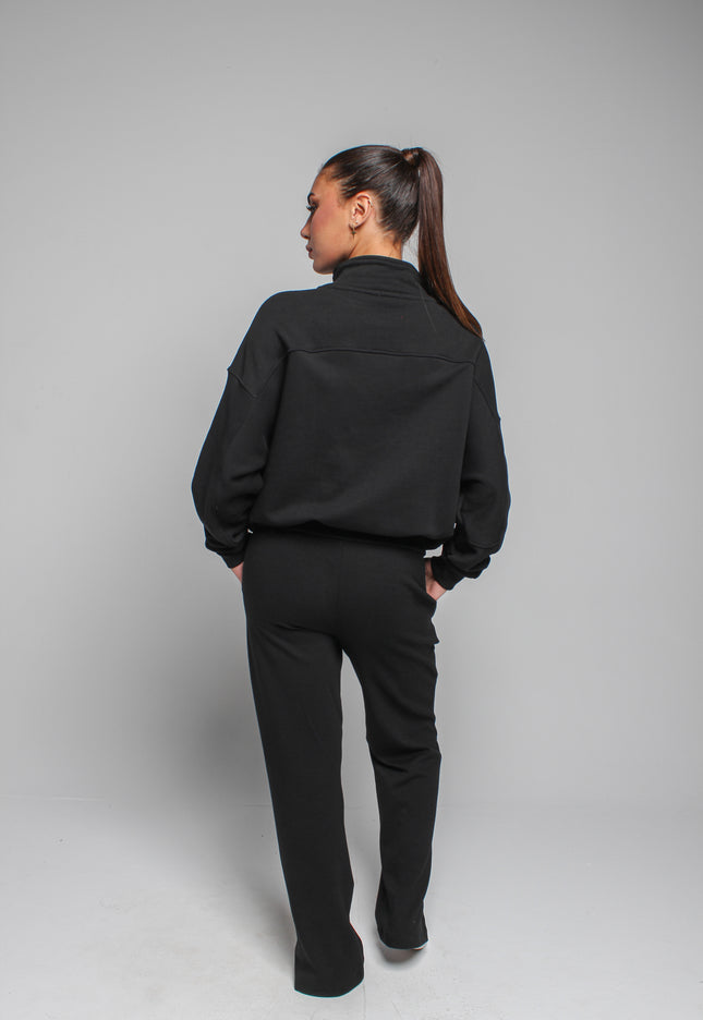 Oversized Zipper Neck Milton™ Sweater