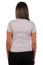 Microfiber Fitted Half Sleeve Top