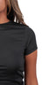 Microfiber Fitted Half Sleeve Top