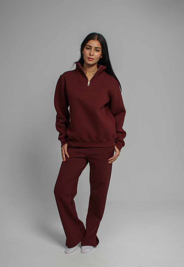 Quarter Zip Brushed Milton™