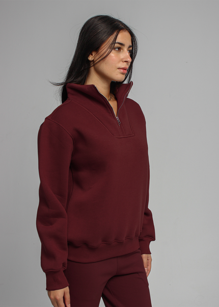 Quarter Zip Brushed Milton™