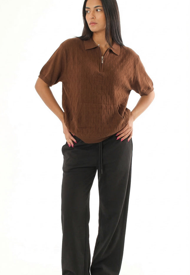 تيشيرت بولو ربع  سوستة 