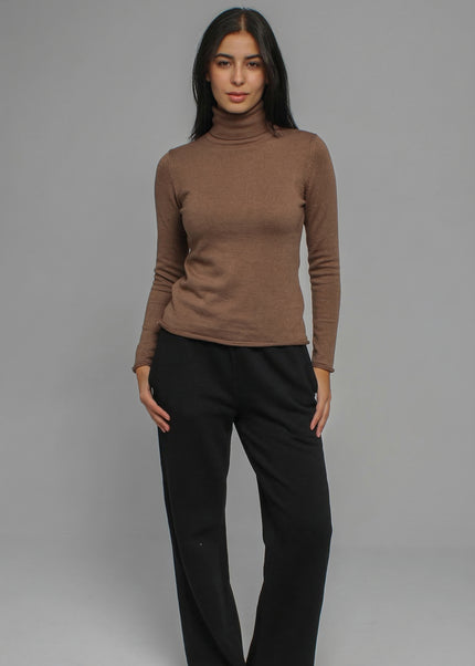 Knitted High Neck Sweater